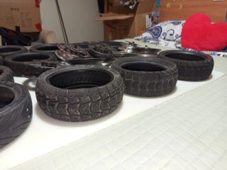 Lote repuestos patinete eléctrico