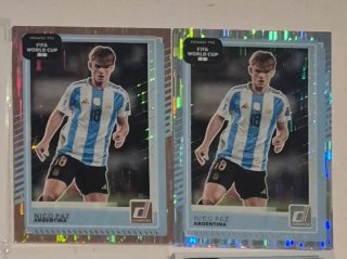 Lote Nico Paz Panini Donruss mundial 2026