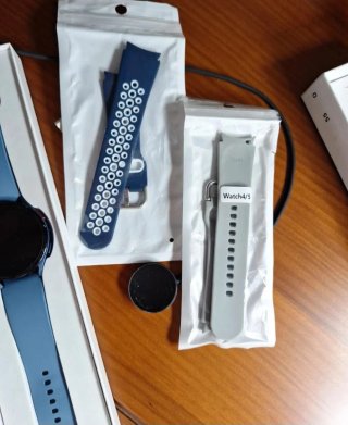 Reloj Inteligente Azul Grisáceo