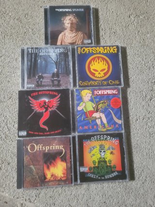 Lote 7 CDs The Offspring