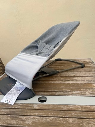 Hamaca BabyBjörn Bouncer Bliss Gris Claro