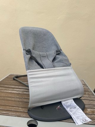 Hamaca BabyBjörn Bouncer Bliss Gris Claro
