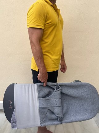 Hamaca BabyBjörn Bouncer Bliss Gris Claro