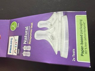 Tetinas Philips Avent Natural 2uds