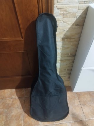 Guitarra flamenca Cadete negra
