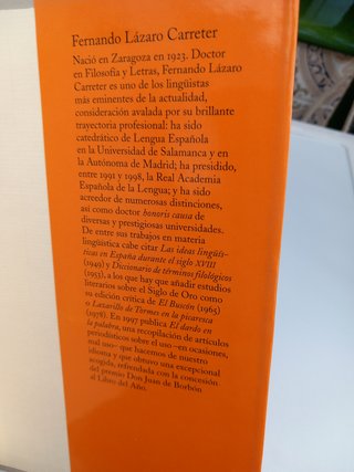 EL NUEVO DARDO EN LA PALABRA. F Lázaro Carreter