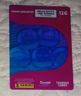 AGOTADA Crystal Shine Card 126 Hello Kitty Panini