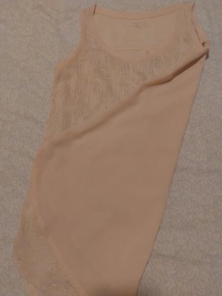 Blusa sin mangas Calvin Klein rosa pastel