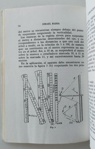 Librito "Cubicación de maderas - 1968"