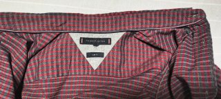 Camisa Tommy Hilfiger cuadros manga larga