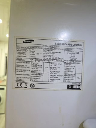 Frigorífico Combi Samsung Gris