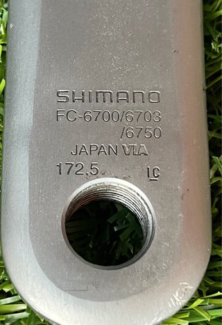 Biela Izquierda Shimano Ultegra