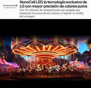 LG 55NANO80A6B televisor 55" 4K NanoCell