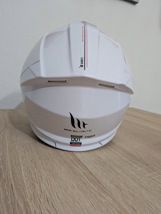 Casco Modular MT Genesis SV Solid A0 Blanco M