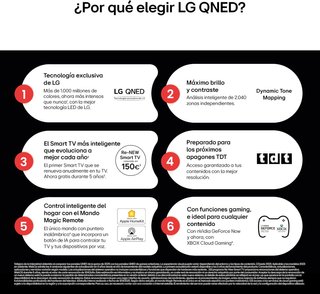 LG 55QNED84A6C televisor 55" 4K inteligente