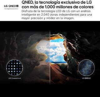 LG 55QNED84A6C televisor 55" 4K inteligente