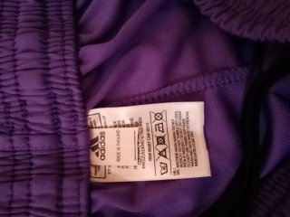 Chándal Adidas Real Madrid Morado/Amarillo