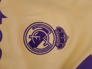 Chándal Adidas Real Madrid Morado/Amarillo
