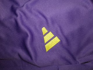 Chándal Adidas Real Madrid Morado/Amarillo