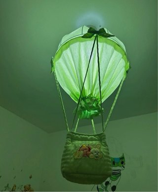Lampadario mongolfiera cameretta