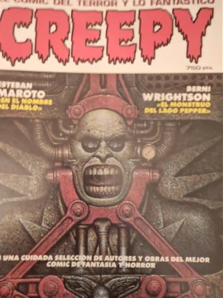 Lote comics CREEPY 1 a 18