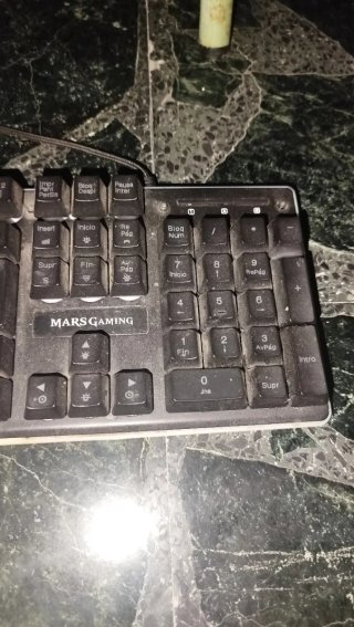 Teclado Mars Gaming Negro