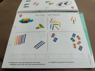 + QUE NUMEROS CUADERNO 8