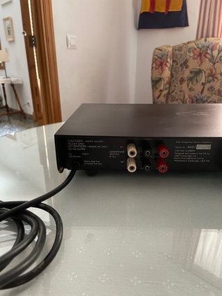 Amplificador Arcam AR A60 Negro Impresionante TOP
