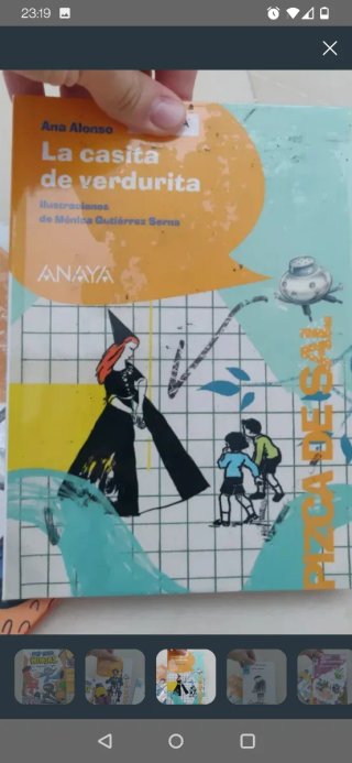 Libro infantil La casita de verdurita