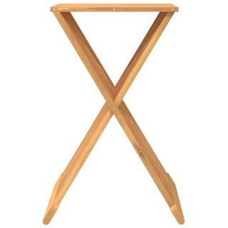 Taburete Plegable Teca Maciza