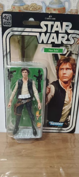 6 figuras de acción de star wars 40 aniversario