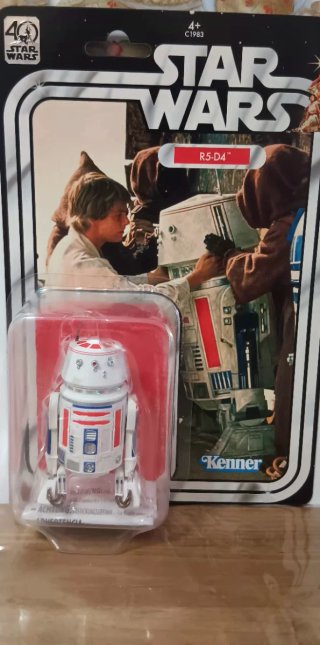 6 figuras de acción de star wars 40 aniversario