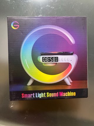 Luz Despertador Carga Telemóvel