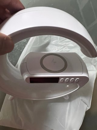 Luz Despertador Carga Telemóvel