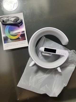 Luz Despertador Carga Telemóvel