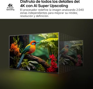 LG 43NANO80A6B televisor 43" 4K NanoCell