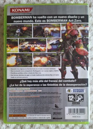 🇪🇸 Bomberman Act: Zero Xbox 360 Konami