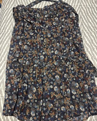 Falda larga Molly Bracken floral azul Talla XL