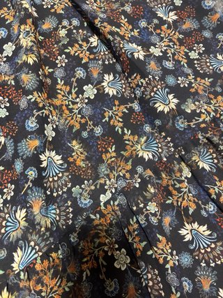 Falda larga Molly Bracken floral azul Talla XL