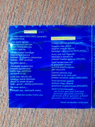 CD Mo'mau -  Euskera