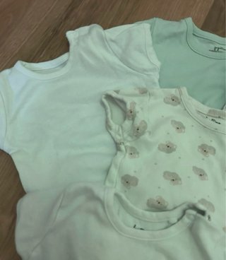 Set body neonato manica corta