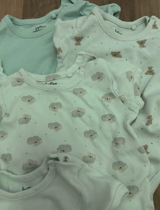 Set body neonato manica corta