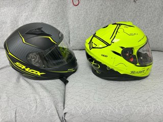 Pack 2 Cascos Integrales SHOT y MT