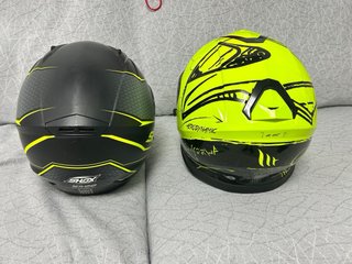 Pack 2 Cascos Integrales SHOT y MT