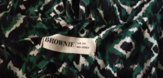 Top estampado Brownie