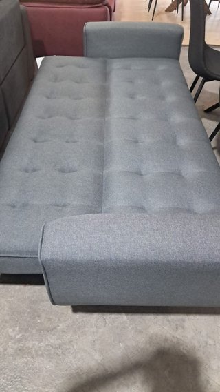 Sofá Cama Click Clack Gris Tela