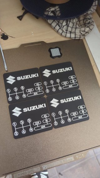 Piezas 3D Suzuki Samurai