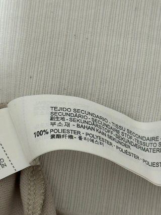Blusa beige/tortora Zara nuova con scollo a V
