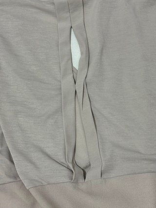 Blusa beige/tortora Zara nuova con scollo a V