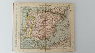 Librito "Atlas portátil" - 1936